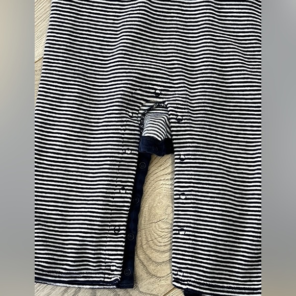 Janie and Jack Striped Baby Onesie size 12-18 months - Picture 2 of 6